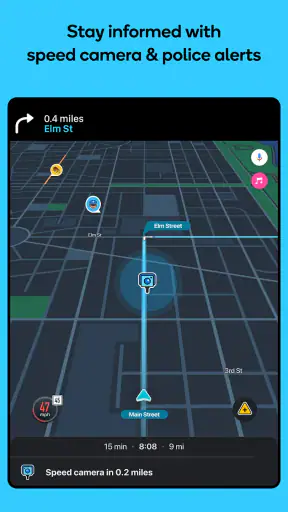 Waze - GPS、地図、渋滞情報、カーナビ screenshot 11