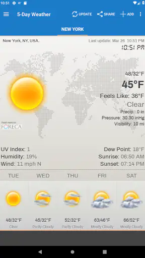 Weather & Clock Widget Plus screenshot 9