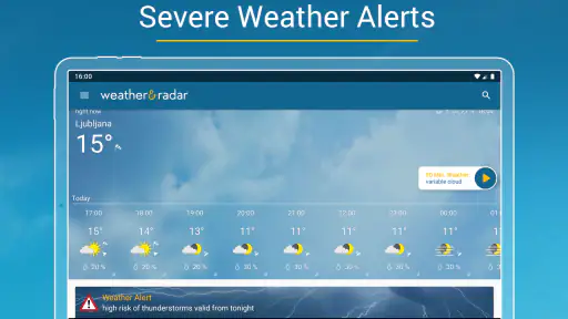 Weather & Radar Forecast screenshot 9