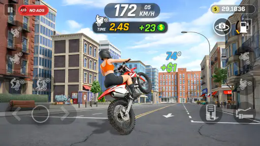 Wheelie Master: Moto Ride 3D screenshot