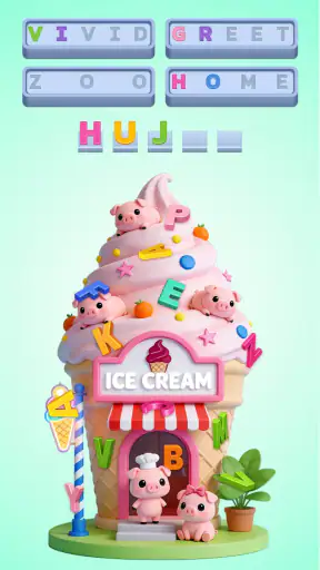 Word Screw: 3D Word Hunt screenshot