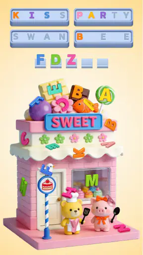 Word Screw: 3D Word Hunt screenshot