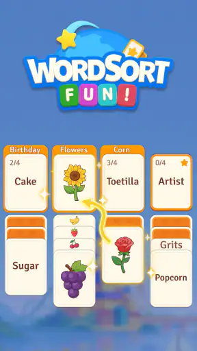 Word Sort Fun! - 楽しいことばの仕分け screenshot 10