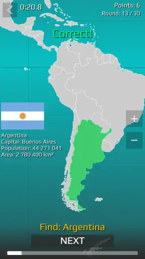 World Map Quiz screenshot 9
