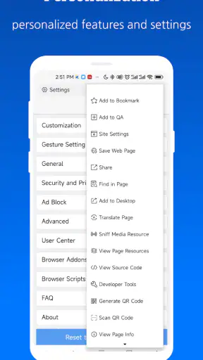 X Browser -Light & Super fast screenshot