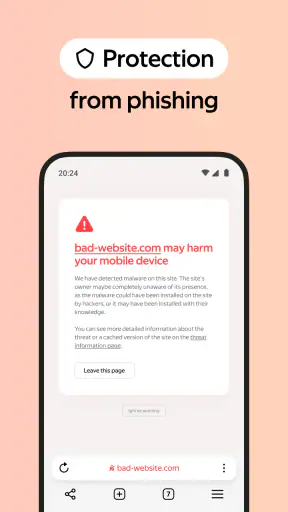 Yandex Browser with Alice AI screenshot