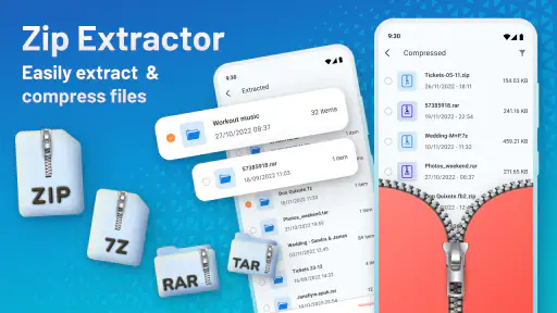 Zip Extractor - UnZIP & UnRAR screenshot 9