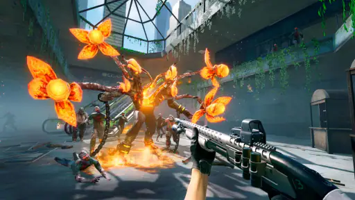 Zombie Fire 3D オフラインゲーム screenshot