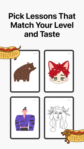 お絵描きアプリ、ペイント、塗り絵・ ArtWorkout screenshot 12