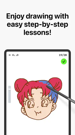 お絵描きアプリ、ペイント、塗り絵・ ArtWorkout screenshot 9