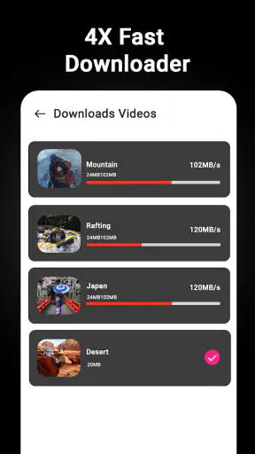 すべての形式に対応するHDビデオダウンローダー screenshot 12