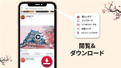 すべての形式に対応するHDビデオダウンローダー screenshot
