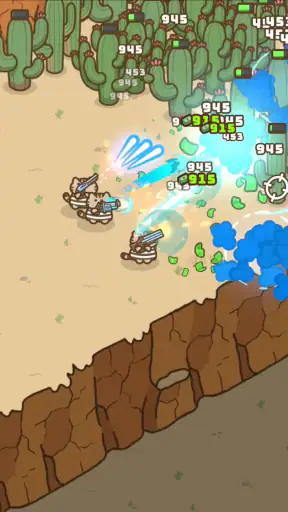 にゃんこ銃士：放置育成RPG screenshot