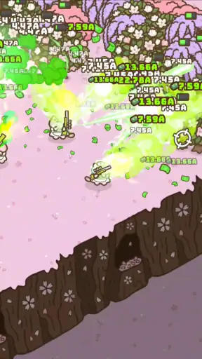 にゃんこ銃士：放置育成RPG screenshot