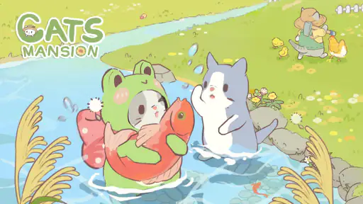 ねこマージガーデン：猫のゲーム・放置ゲーム screenshot