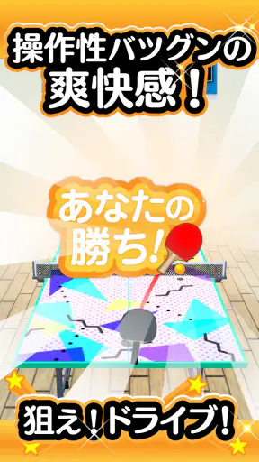 ふつうの卓球 人気のピンポンゲーム 卓球ゲームで暇つぶし screenshot 9