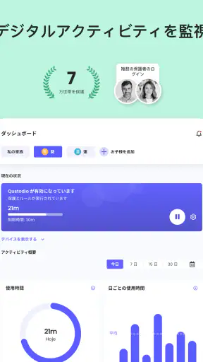 まもウォッチ - Qustodio screenshot 9