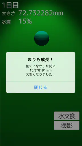 まりも育成ゲーム screenshot 9