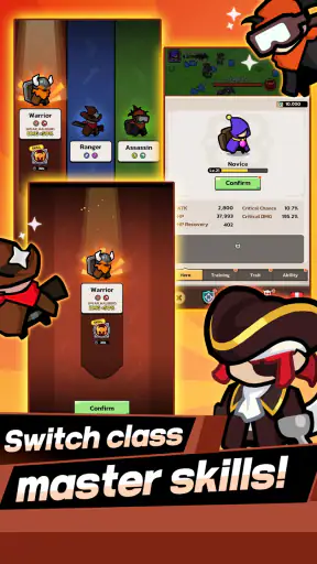 アイドルバックパッカー screenshot