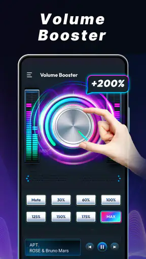 イコライザー 重低音アンドロイド用 screenshot