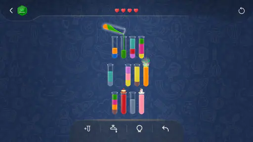 ウォーターソート:パズルゲーム screenshot 10