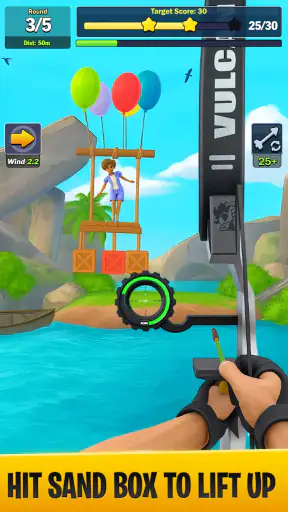 エイムマスター：シャープアーチェリーゲーム screenshot