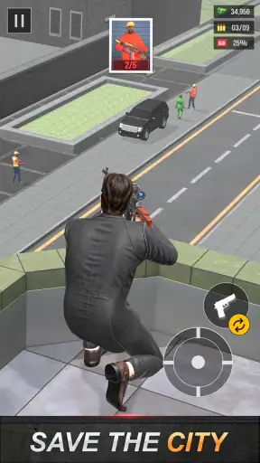 エージェントシューター - シューティングゲーム screenshot