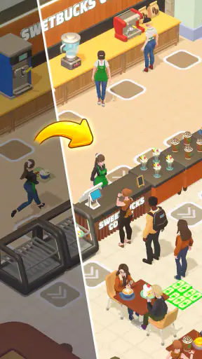 カフェライフ：レストランゲーム (Cafe Life) screenshot