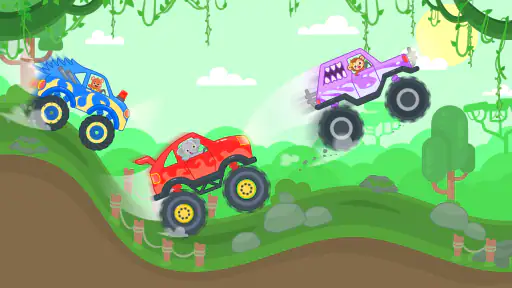 カーレースゲーム モンスタートラック screenshot