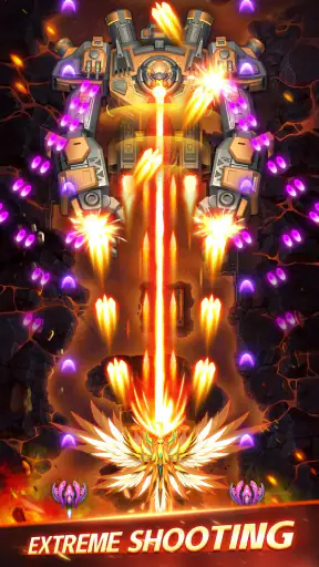 ギャラクシー戦闘機：宇宙船インベーダー・シューティングゲーム screenshot