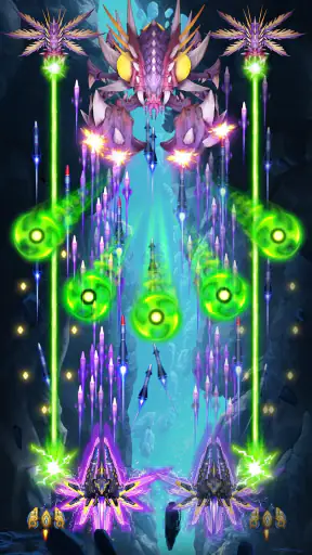 ギャラクシー戦闘機：宇宙船インベーダー・シューティングゲーム screenshot