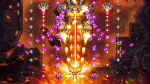 ギャラクシー戦闘機：宇宙船インベーダー・シューティングゲーム screenshot