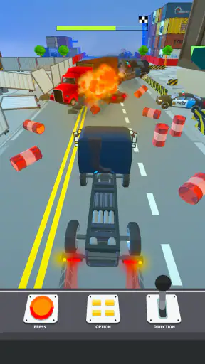 クレイジーラッシュ3D レース screenshot 10