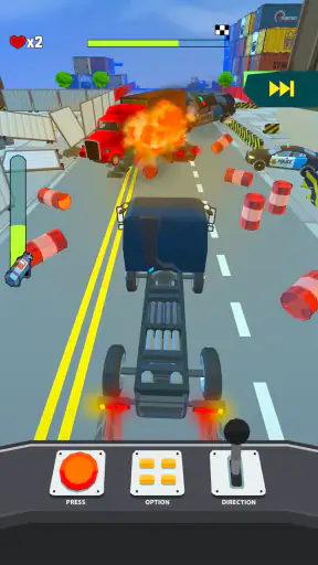 クレイジーラッシュ3D レース screenshot