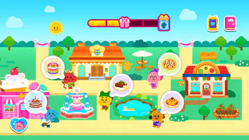 ココビ　お料理遊び screenshot