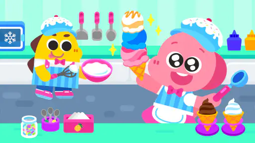 ココビ　お料理遊び screenshot
