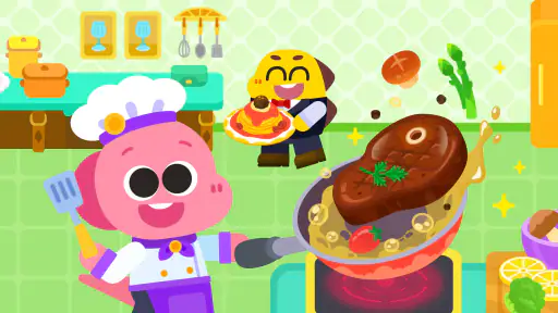 ココビ　お料理遊び screenshot