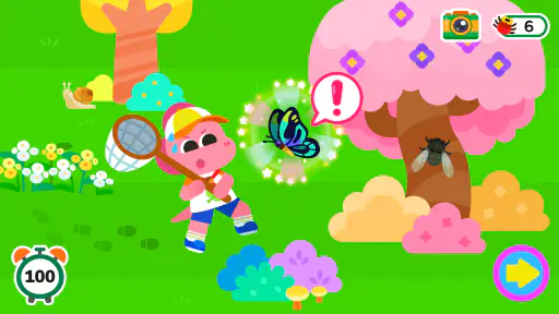 ココビ　キャンピング　遊び - 子供、森、アドベンチャー screenshot