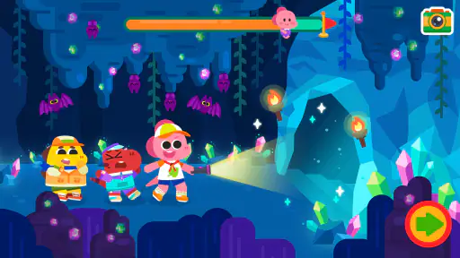 ココビ　キャンピング　遊び - 子供、森、アドベンチャー screenshot
