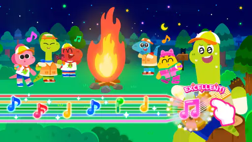 ココビ　キャンピング　遊び - 子供、森、アドベンチャー screenshot