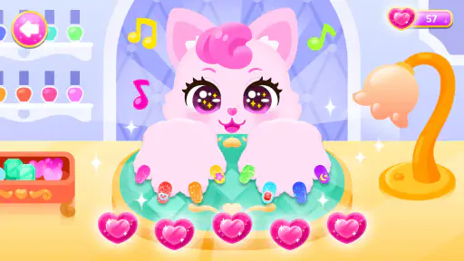 ココビ 赤ちゃん動物のお世話 - いぬ、おしゃれ screenshot