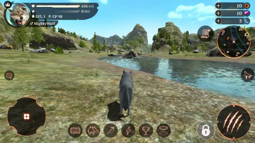 ザ・ウルフ：動物ゲーム (The Wolf) screenshot