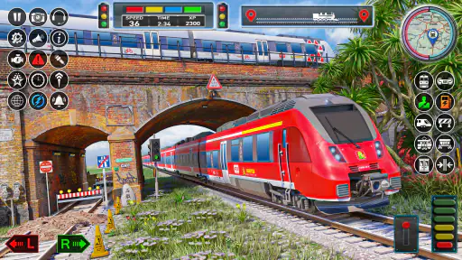 シティトレインゲーム3Dトレインゲーム screenshot