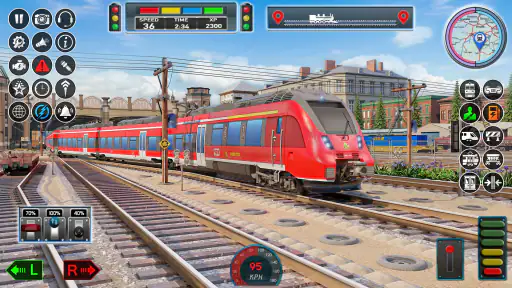 シティトレインゲーム3Dトレインゲーム screenshot