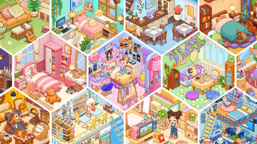 スタイリッシュルーム: ホーム デザイン、 部屋作りゲーム screenshot