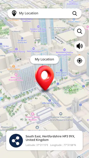 ストリートビューの地図とナビゲーション screenshot 12