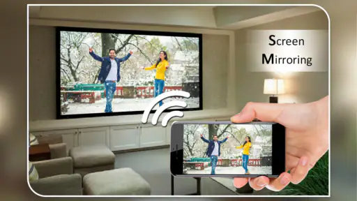 スマホ テレビ 接続 - スクリーン ミラーリング screenshot