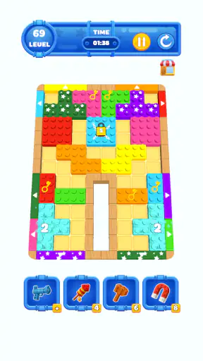 スワイプ・イット:木製ボードパズル screenshot 5