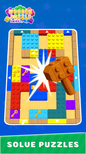 スワイプ・イット:木製ボードパズル screenshot 7