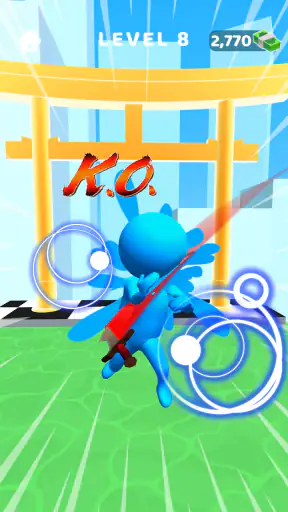 ソードプレイ！3D忍者が駆け抜け斬りまくる screenshot 9